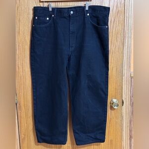 Levi’s 550 men’s black‎ jeans sz 42/30